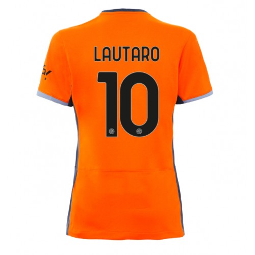 Ženski Nogometni dresi Inter Milan Lautaro Martinez #10 Tretji 2023-24 Kratek Rokav
